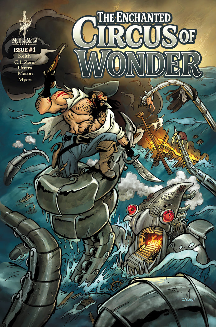 The Enchanted Circus of Wonder #1! Cover C- Joey Mason Pirate cover