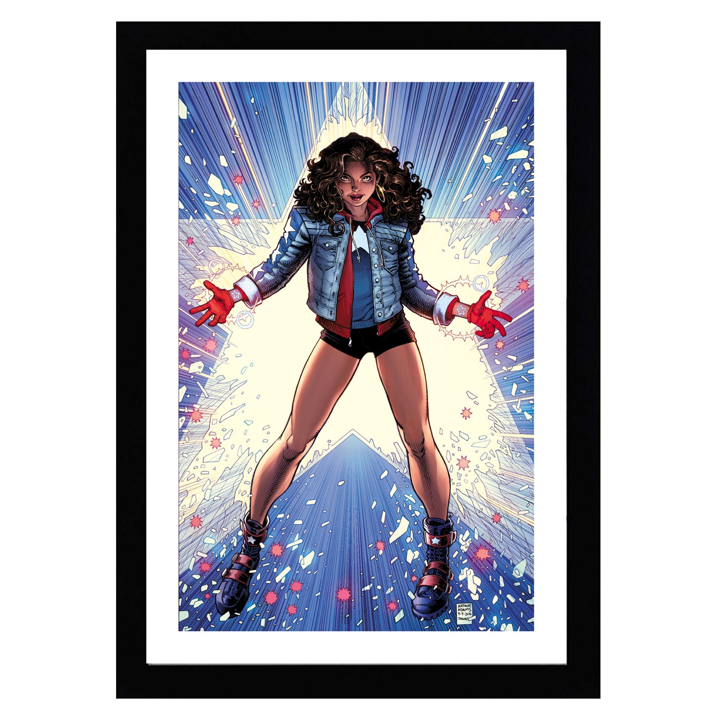 Comic Art Prints Signed 11x17