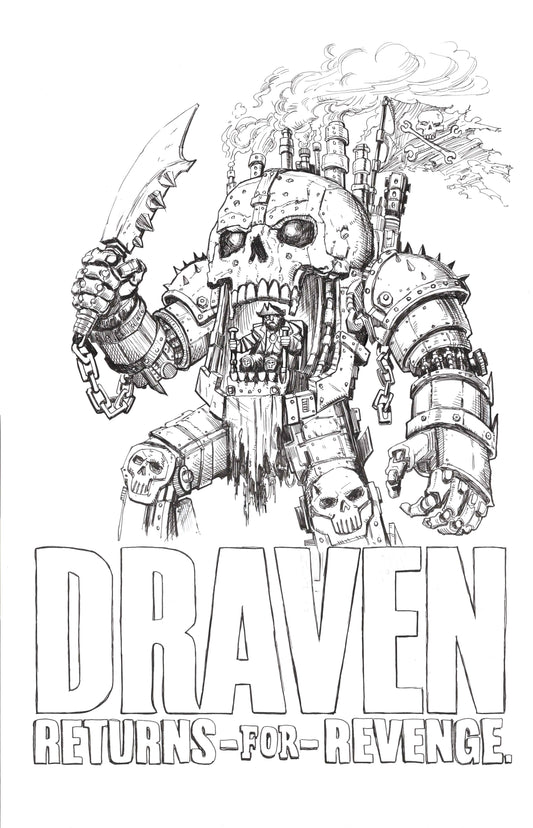 Circus of Wonder Production Art: Captain Draven's Mech Promo Art