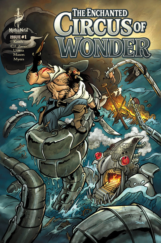 The Enchanted Circus of Wonder #1! Cover C- Joey Mason Pirate cover